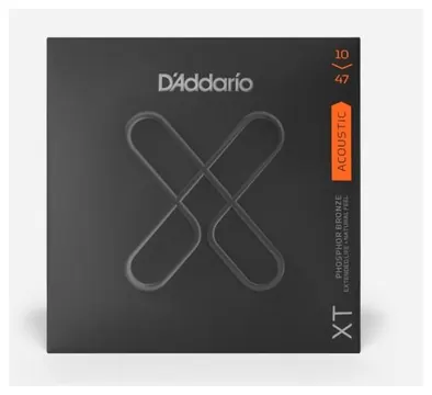 D'addario xt1047 phosphor bronze set corde chitarra acustica