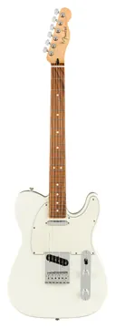 Fender Player Telecaster Polar White PF chitarra elettrica