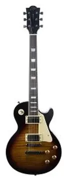 Eko LS-300 Chitarra Elettrica Honey Burst HH Stile Singlecut