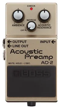 Boss AD-2 Acoustic Preamp Guitar Pedal