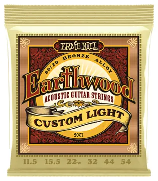 Ernie Ball Earthwood Custom Light Acoustic Guitar Strings