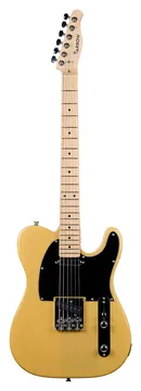 Arrow Telico 11 Electric Guitar, Peanut Butter