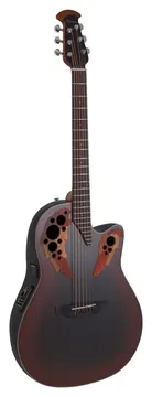 Ovation Celebrity Elite Mid Cutaway Reverse Red Burst CE44-RRB-G