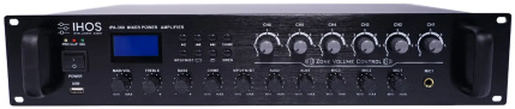 Ihos Amplificador Audio 100V 360W IPA-360
