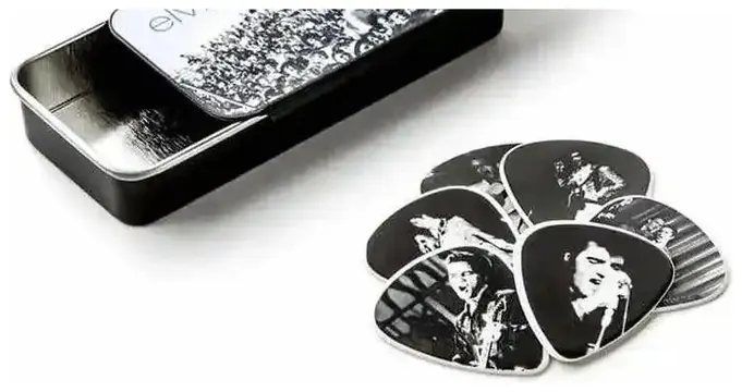 Dunlop – Elvis Presley – The King Pick Tin – 6 Picks – Medium