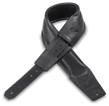 GruvGear SoloStrap 2 Black Leder-Gitarrengurt 75mm