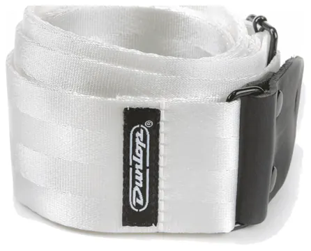 Dunlop DST7001WH Courroie Deluxe Seatbelt White