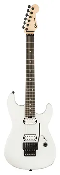 Charvel Jim Root Signature Pro-Mod San Dimas Style 1 HH FR E Ebony Fingerboard Satin White
