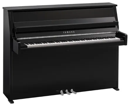 Yamaha B10PEC Akoestische Piano - Hoogglans Zwart - Chroom