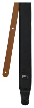 Bergen GSB-400 Gitarrengurt Kunstleder Schwarz Schlangenoptik