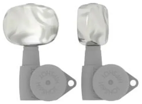 Hipshot Big Butter Bean Guitar Tuner Button Pearl, HS6B1BBBP