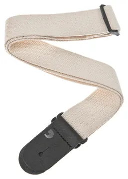 Planet Waves 50CT01 Textil Baumwoll Gitarrengurt (50mm), natural