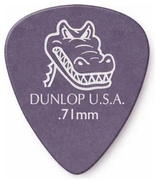 Dunlop Gator Grip Plektren 0,71 mm
