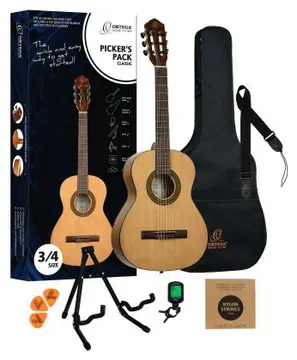Ortega Guitars RPPC34 Picker´s Pack 3/4 Konzertgitarre