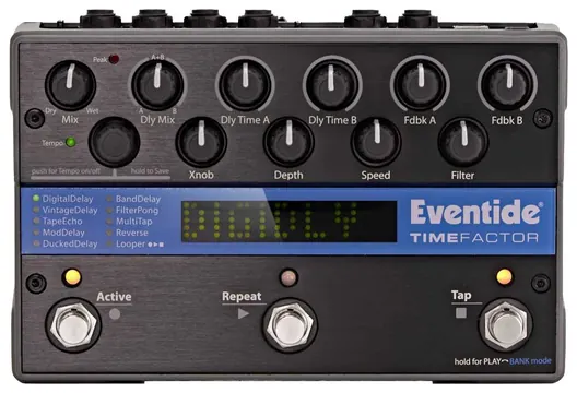 Eventide Time Factor Twin Delay and Looper Pedal