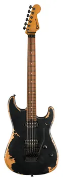 Charvel Style 1 FR San Dimas HH Pro-Mod PF Relic Verweerd Zwart
