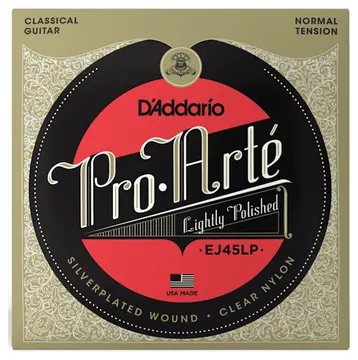 D'addario EJ45LP Pro-Arte Lightly Polished - Normal Tension