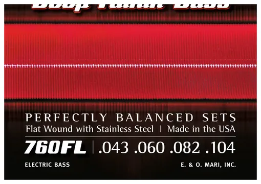 La Bella Deep Talkin' Bass L-760FL string set electric bass