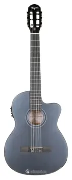Tagima Eletroacustico Cartagena Flat Latin America Cordas Nylon Metallic Silver Satin (MDSVS)
