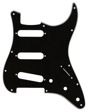Fender Contemporary Strat SSS Pickguard Black