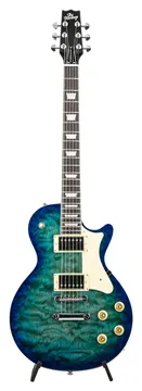 Heritage Ascent+ Collection H-150 Electric Guitar, Lake Blue Burst