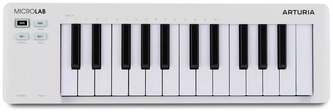 Arturia MicroLab mk3 Blanc