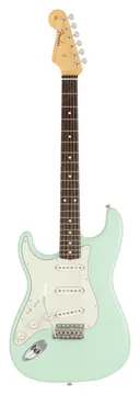 Fender Made In Japan Traditional 60s Stratocaster Surf Green Rosewood Fingerboard Left Handed