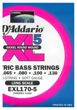D_Addario D'addario EXL170 Jeu DE Corde Basse Regular Light Long Scale 45-100