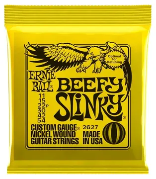 Ernie Ball Beefy Slinky 2627 Guitar Strings 11-54