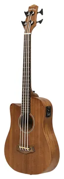 Gold TONE M-BASS/L 23" elektro-akoestische microbas met mahonie bovenblad, met hoes, linkshandig model