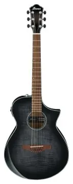 Ibanez AEWC400-TKS Transparent Black Sunburst High Gloss