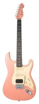 Mooer MSC10 Elite Flamingo Pink Chitarra Elettrica