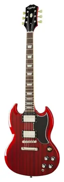 Epiphone SG Standard 61 Vintage Cherry C/ Escudo Preto e Escala Escura