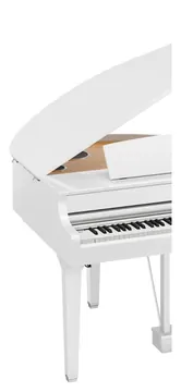 Yamaha CL895GPWH Premium Digital Grand Piano | Polished White