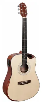 Giannini Brasil Elétroacústico Acoustik Giannini aço GDH Natural