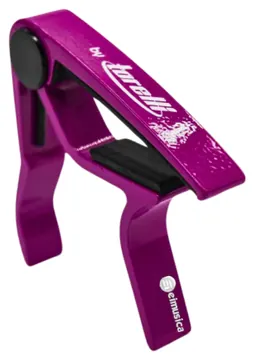Torelli Capotraste Torelli Para Violão Aço Ou Guitarra Cor Pink