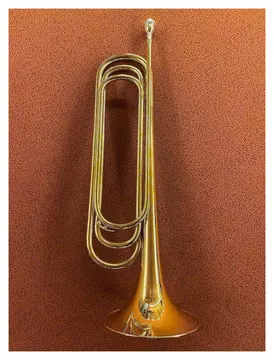 Lange Fanfare Bass-Tenor Es lackiert