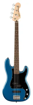 Squier Affinity Series™ Precision Bass® PJ, Laurel Fingerboard, Black Pickguard, Lake Placid Blue