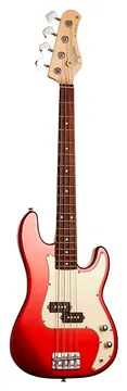 Tagima Contrabaixo Tagima TW65 Mini CA Candy Apple Red Precision Jazz Bass Passivo