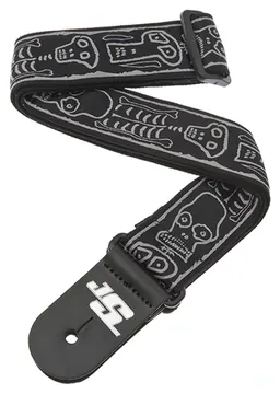 D_Addario D'addario 50JS01 "joe Satriani" Courroie Guitare Nylon - Motif Skull