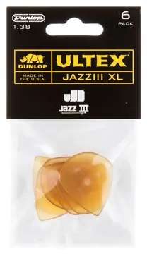 Dunlop 427PXL Ultex Jazz III XL Plectrum 6-Pack