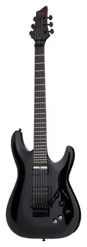 Schecter C-1 FR S Blackjack Gloss Black Electric Guitar