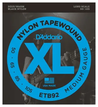 D_Addario D'addario ETB92 Jeu Cordes Basse Acoustique 50-105 - Long Scale