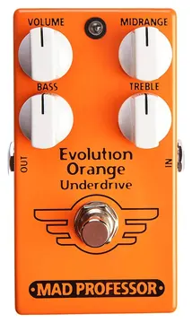 Mad Professor effect pedal Evolution Orange Underdrive