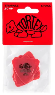 Dunlop Tortex Triangle 0.50 Player's Pack 6 Stück