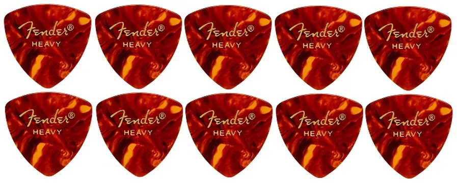 Fender 346 Shape Classic Picks Heavy, 12 un.