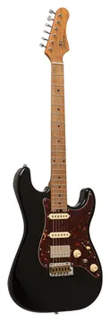 Crafter Crema Series Strat Electric Guitar Cosmic Black