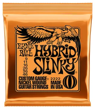 Ernie Ball Hybrid Slinky Electric Guitar Strings