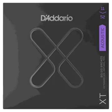 D'Addario XTABR1152 80/20 Bronze Acoustic Guitar Strings