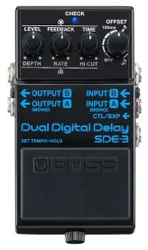 Pedale Boss SDE-3 Delay